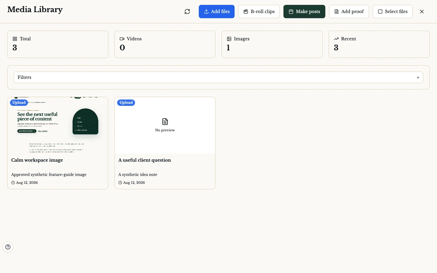 Keep the files that make the next post easier in the ClientWorkSystem web app